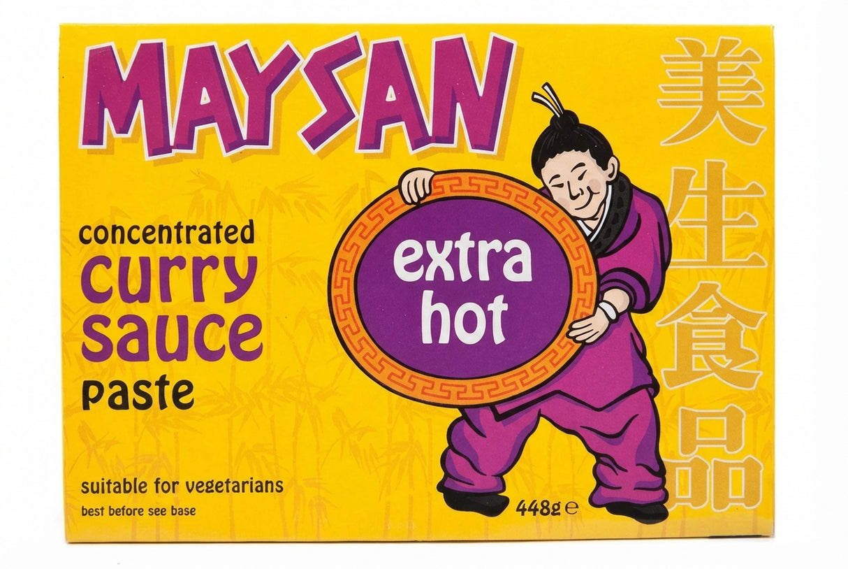 Maysan Extra Hot Curry Sauce Paste 448G (Case of 12)