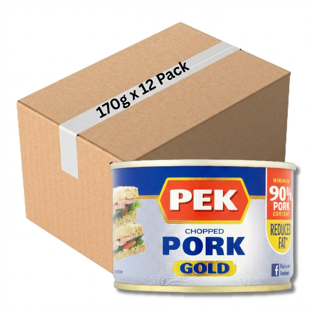 PEK Chopped Pork Gold “Extra Lean” 170G (Case of 12)