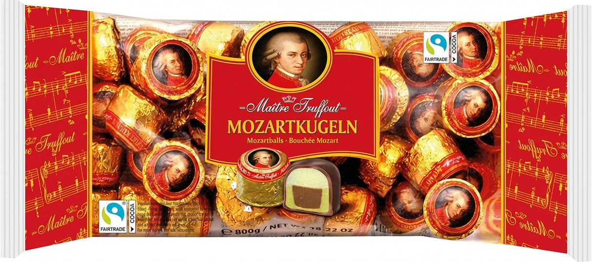 MaîTre Truffout Mozart Balls 800G (Case of 6)