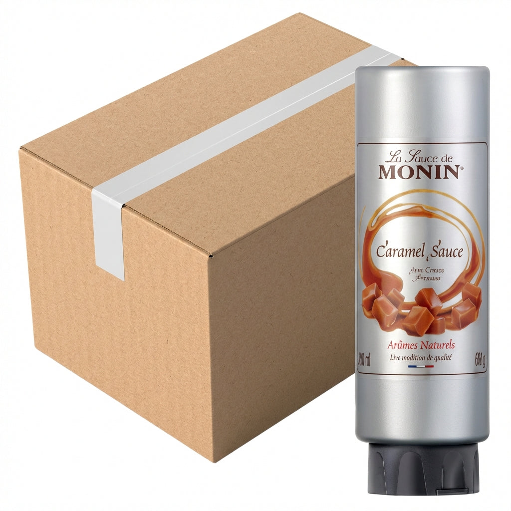 Monin Salted Caramel Sauce 500ML (Case of 6)