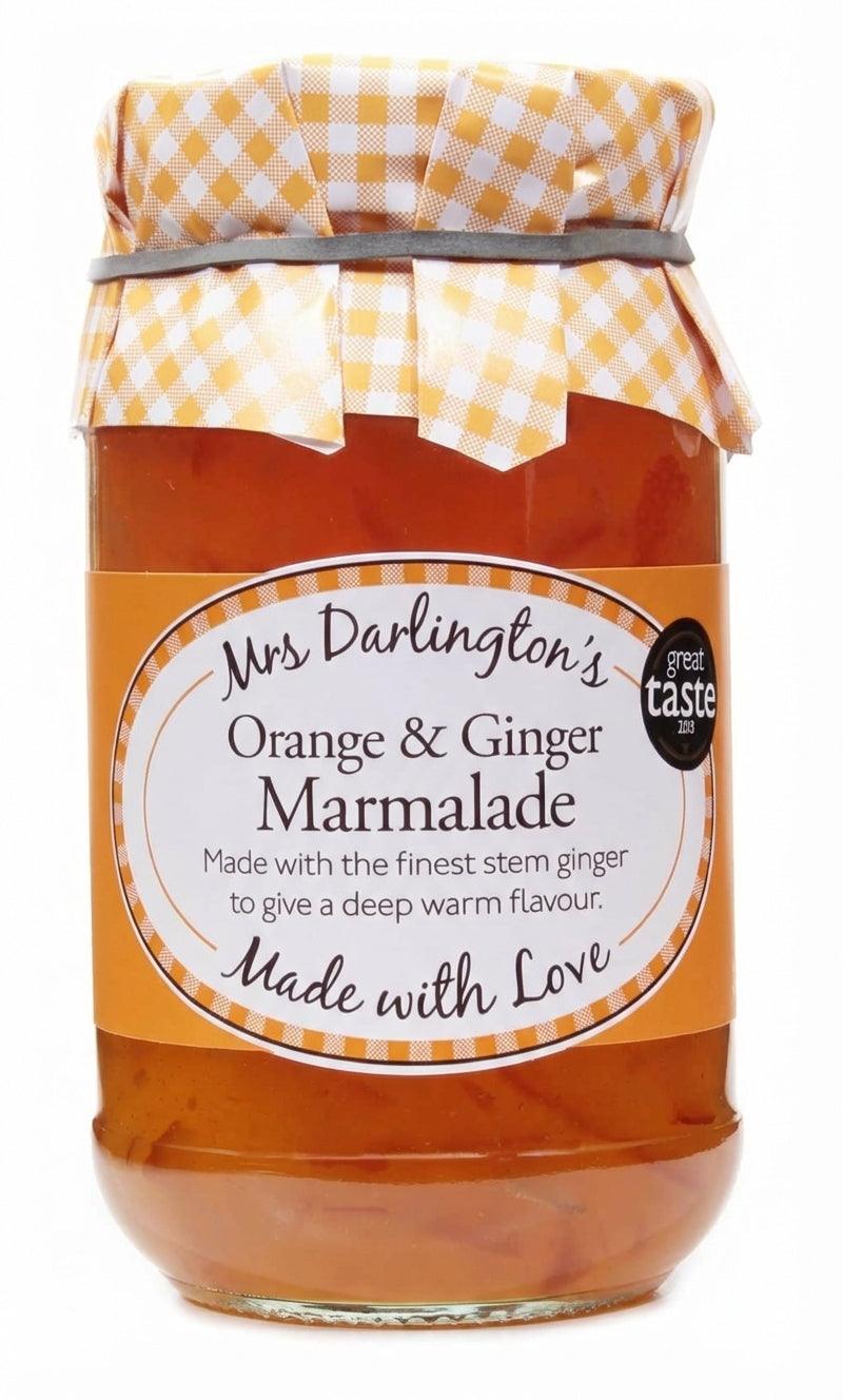 Mrs Darlington's Orange & Ginger Marmalade 340G
