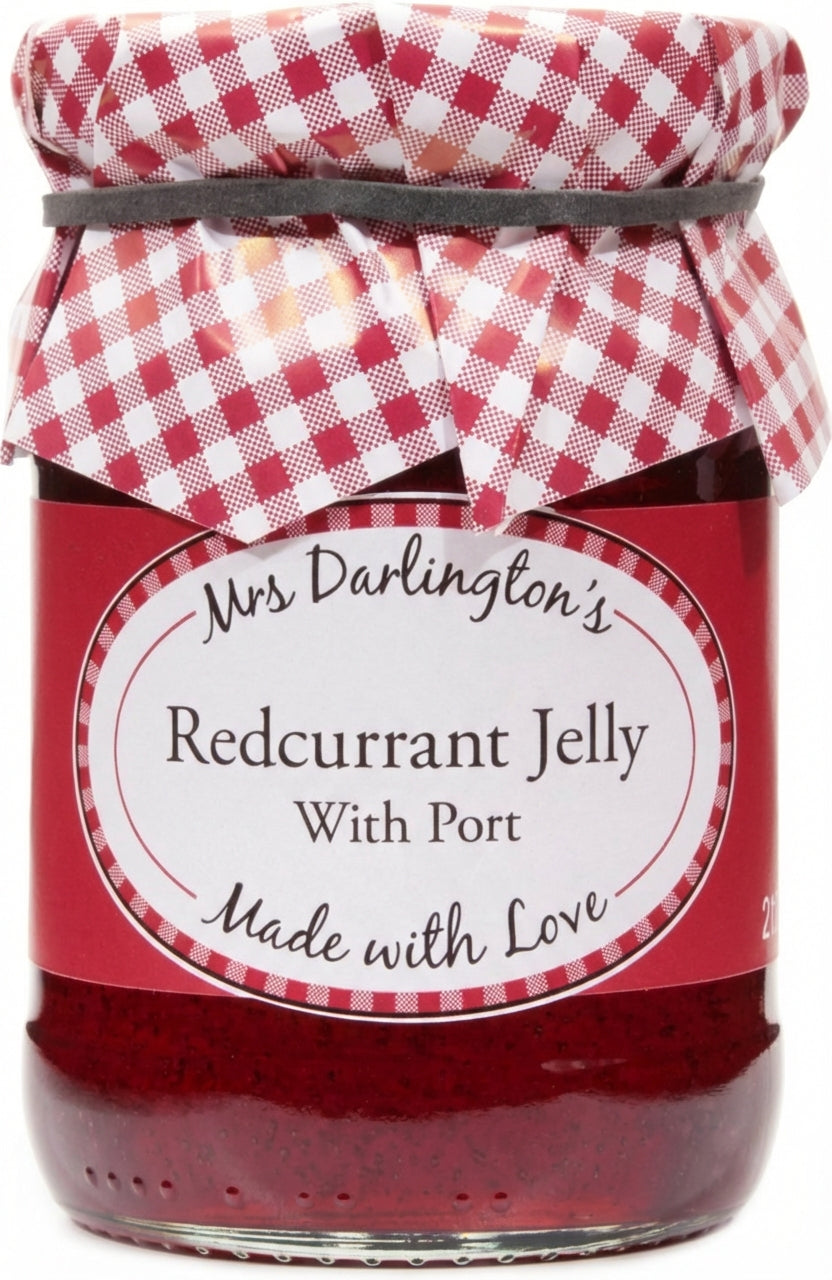 Mrs Darlington's Redcurrant Jelly With Port 212G