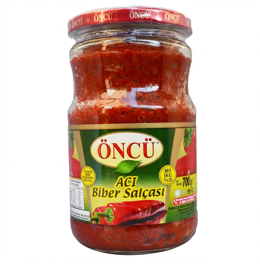 Oncu Hot Pepper Paste 700G (Spicy) (Case of 12)