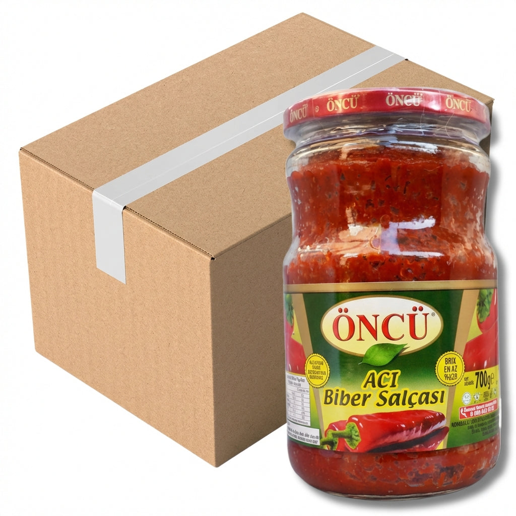 Oncu Hot Pepper Paste 370G (Spicy) (Case of 12)
