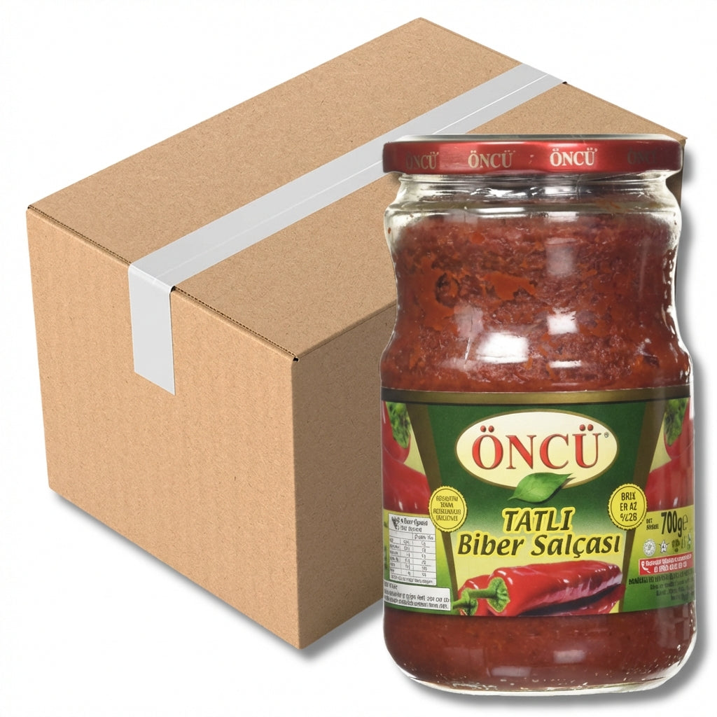 Oncu Mild Pepper Paste 700G (Sweet) (Case of 12)