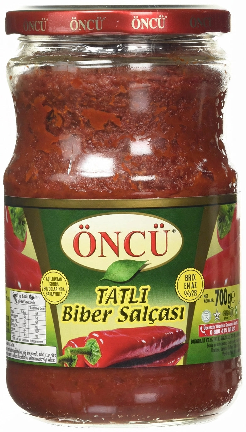 Oncu Mild Pepper Paste 700G (Sweet) (Case of 12)