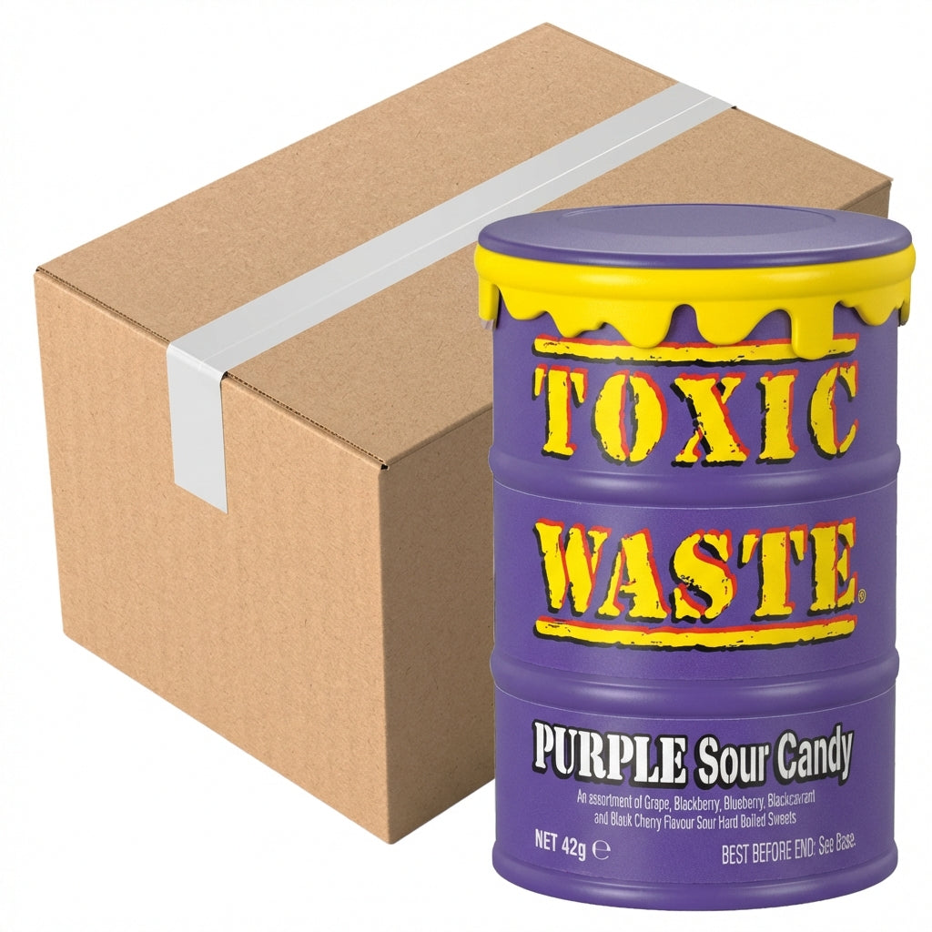 Toxic Waste Purple Drum 42G (Case of 12)
