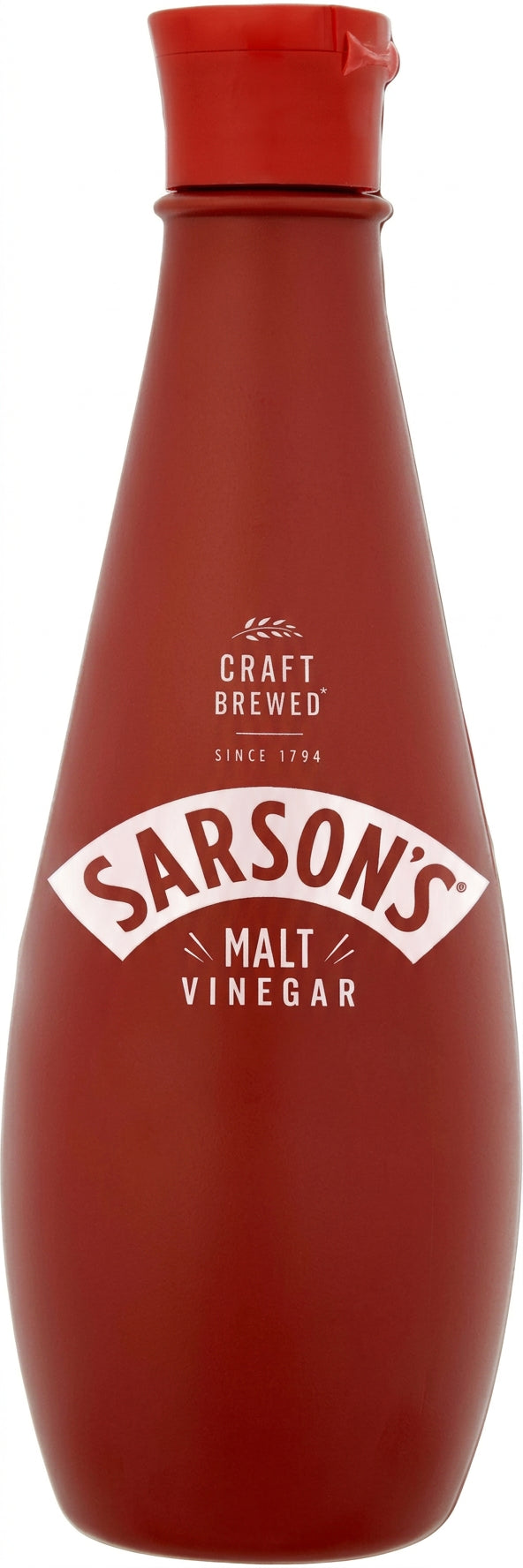 Sarson's Malt Vinegar Plastic Bottle 300ML (Case of 12)
