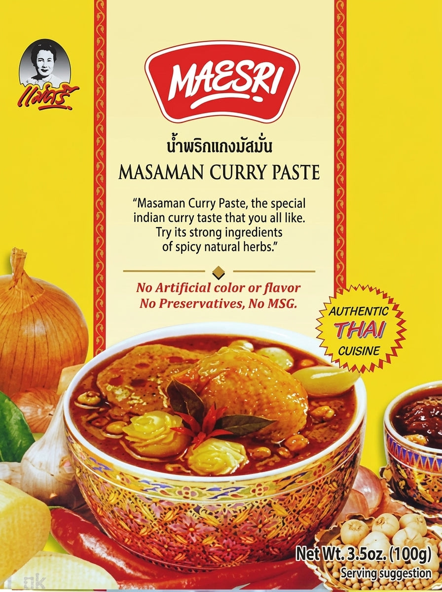 Mae Sri Curry Paste Masaman 100G