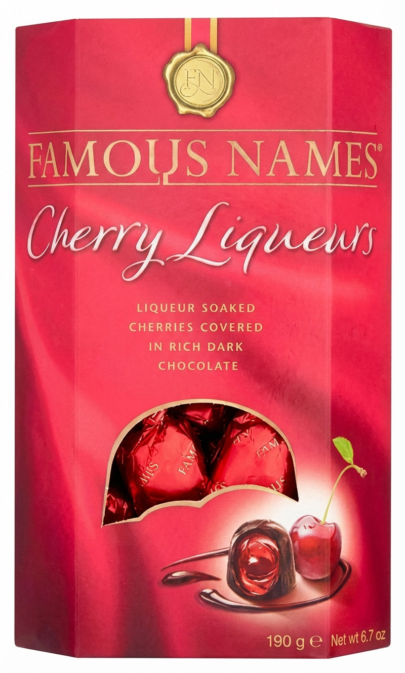 Famous Names Cherry Liqueurs 190G - World Food Shop