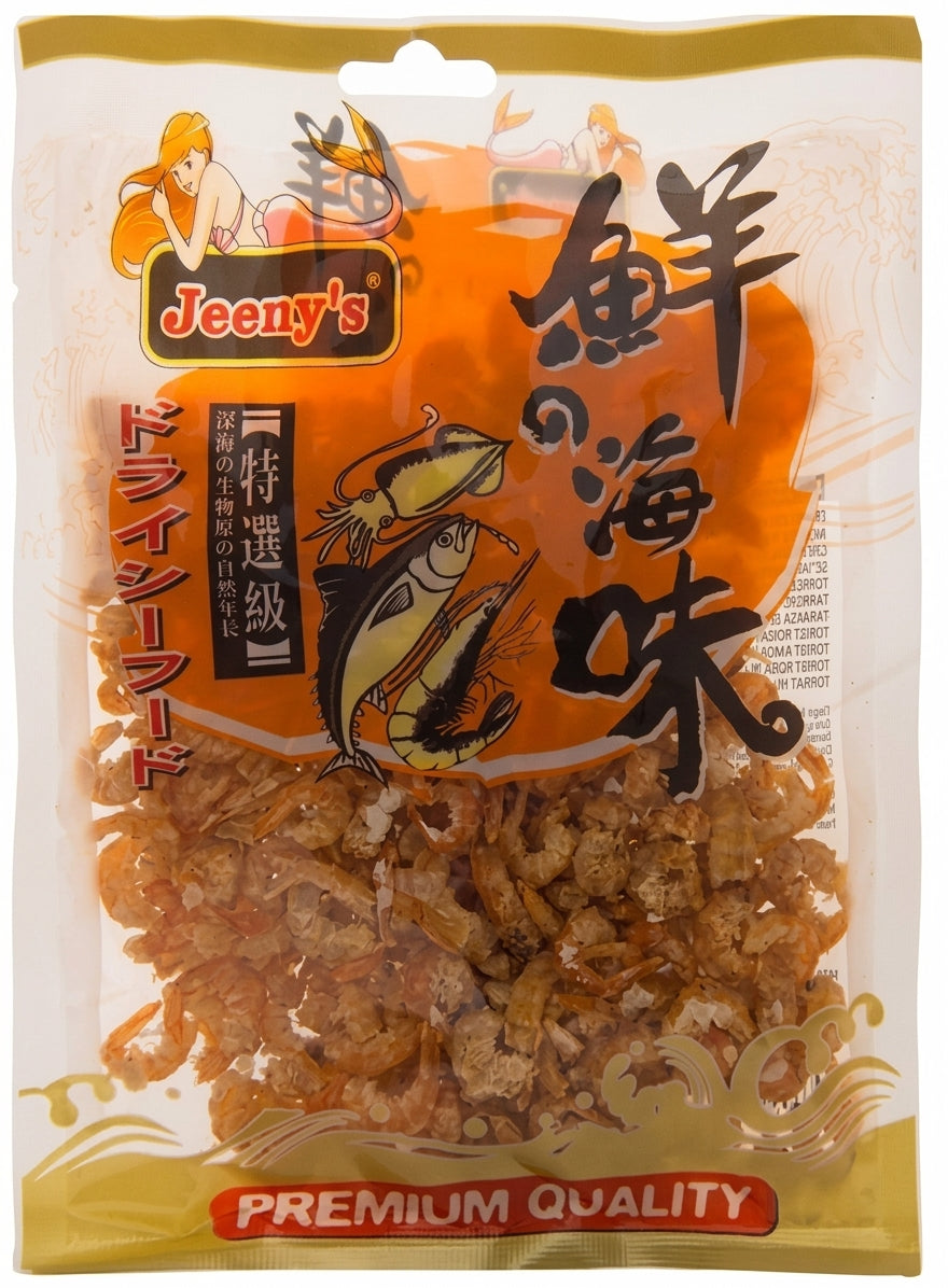 Jeenys Dried Shrimp - Medium Size 100G - World Food Shop
