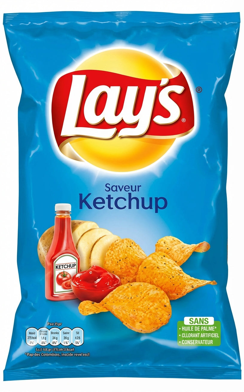 Lays Crips Ketchup 130G - World Food Shop