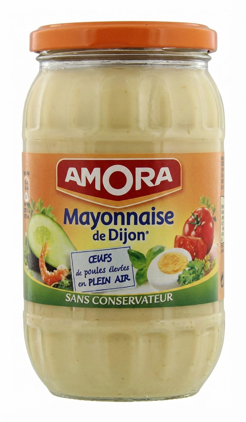 Amora Plain Mayonnaise Jar 470G - World Food Shop