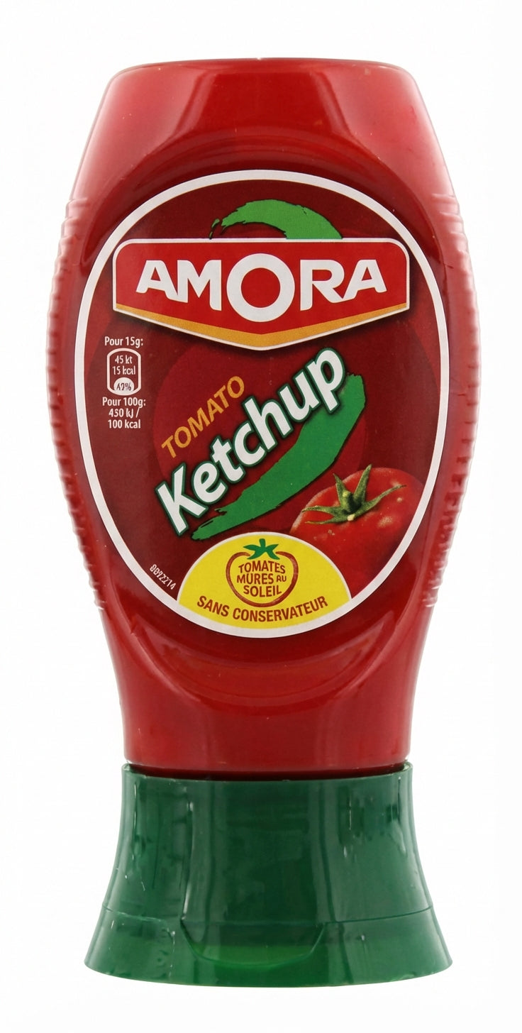 Amora Tomato Ketchup Top Down 280G - World Food Shop