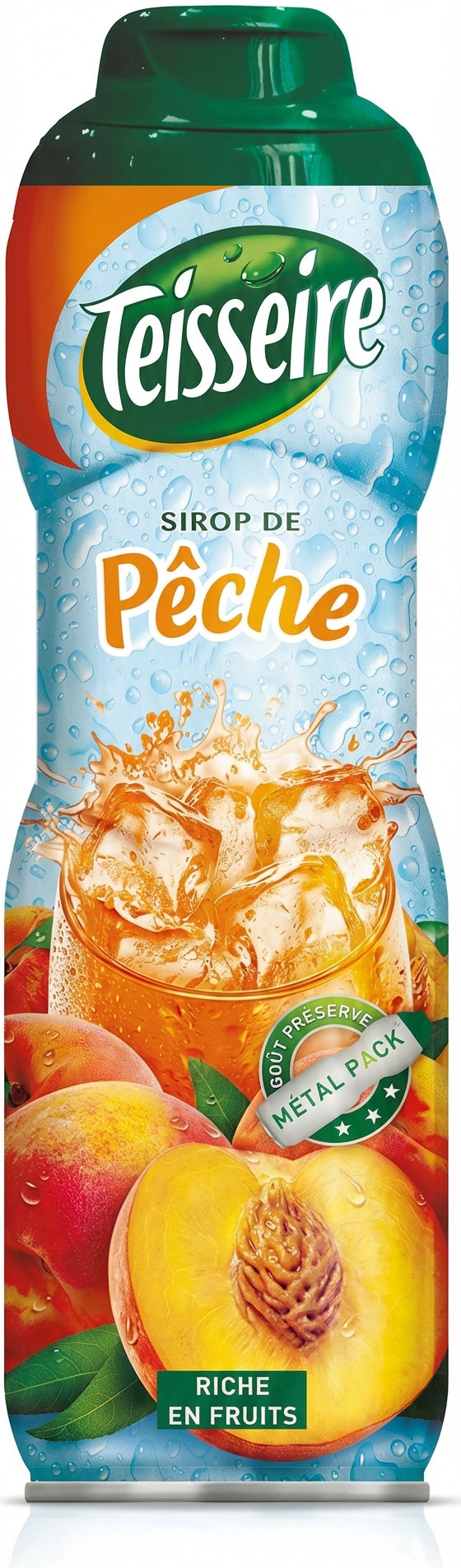 Teisseire Peach Cordial 60Cl - World Food Shop