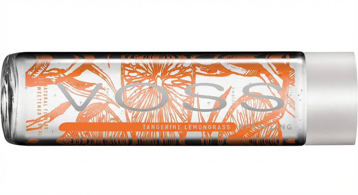 Voss Tangerine Lemongrass Sparkling Water 375Ml - World Food Shop