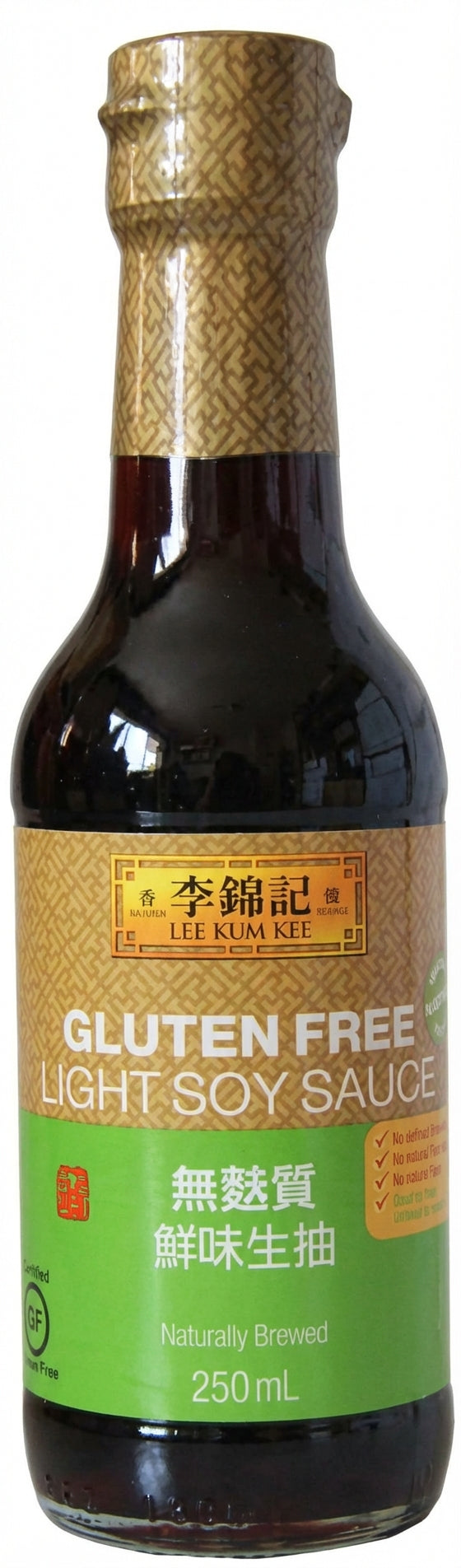 Lee Kum Kee Gluten Free Light Soy Sauce 250Ml - World Food Shop