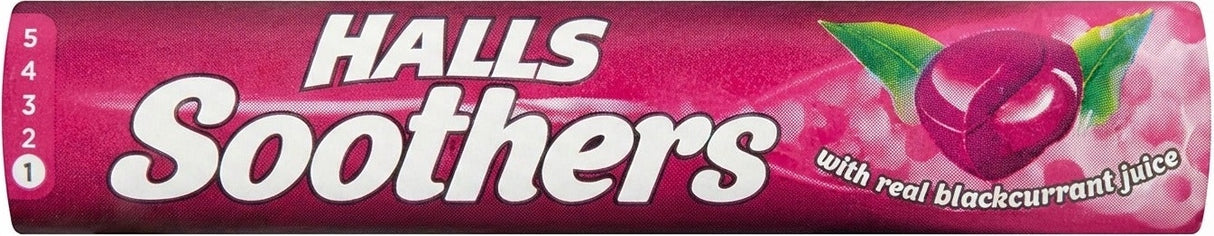 Halls Soothers Blackcurrant 45G - World Food Shop