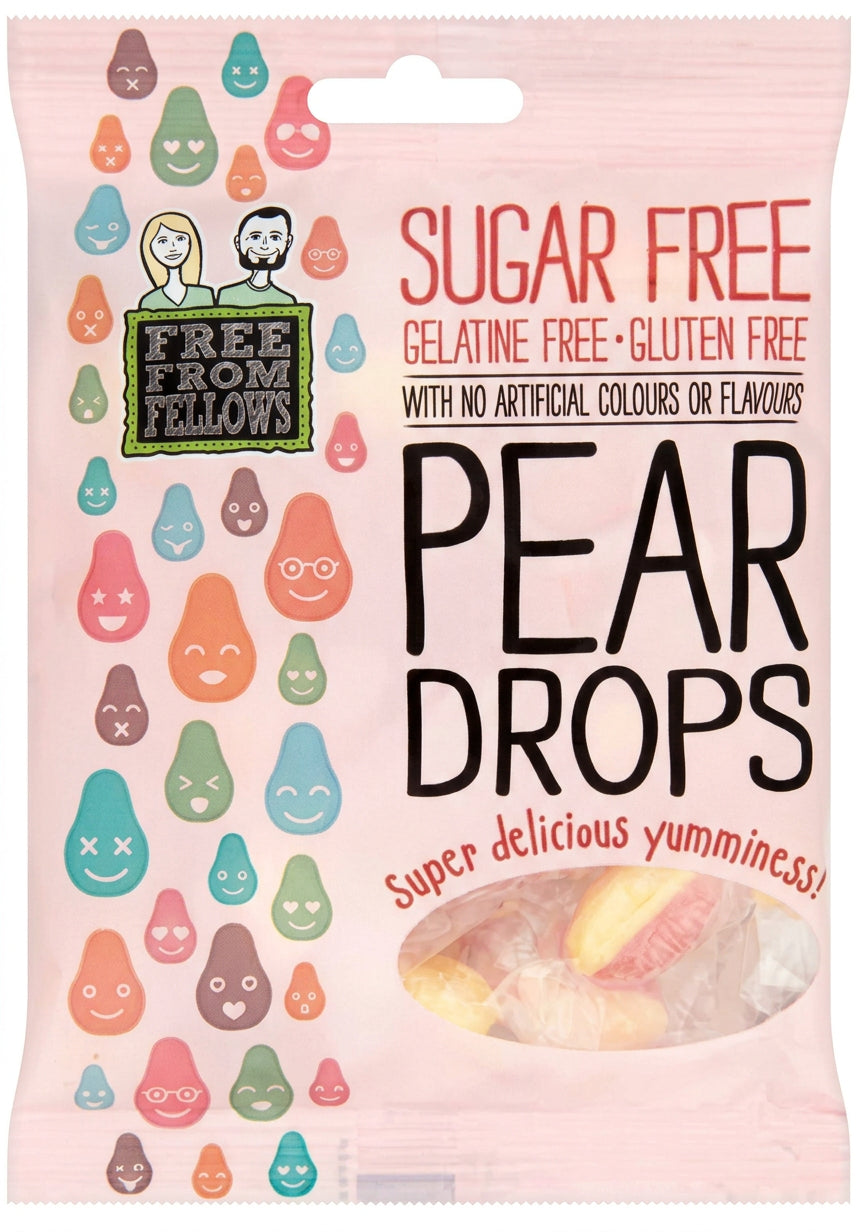 Free From Fellows Pear Drops 70G - World Food Shop