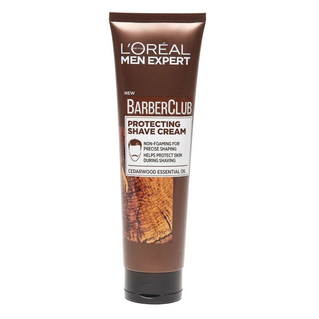 Loreal Men Expert Shave Cream Barber Club 150Ml - World Food Shop