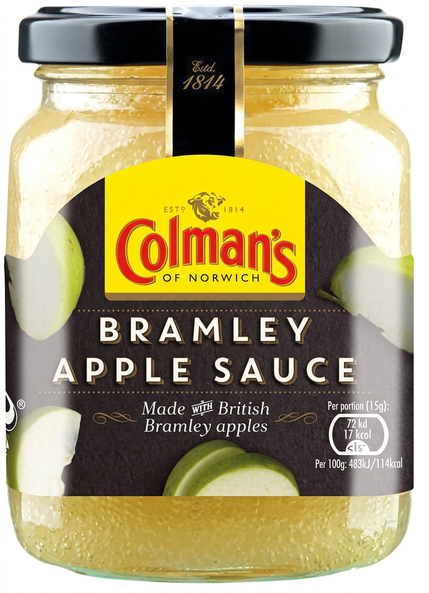 Colmans Bramley Apple Sauce Jar 155G - World Food Shop