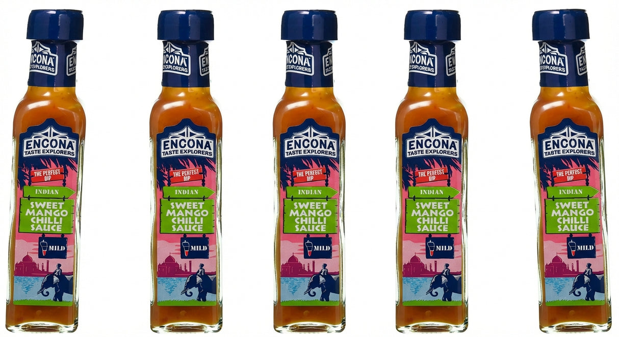 Encona Indian Sweet Mango Chilli Sauce 142Ml - World Food Shop