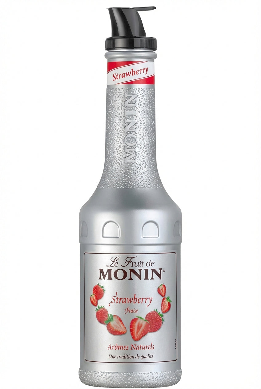 Monin Strawberry Puree 1Ltr - World Food Shop