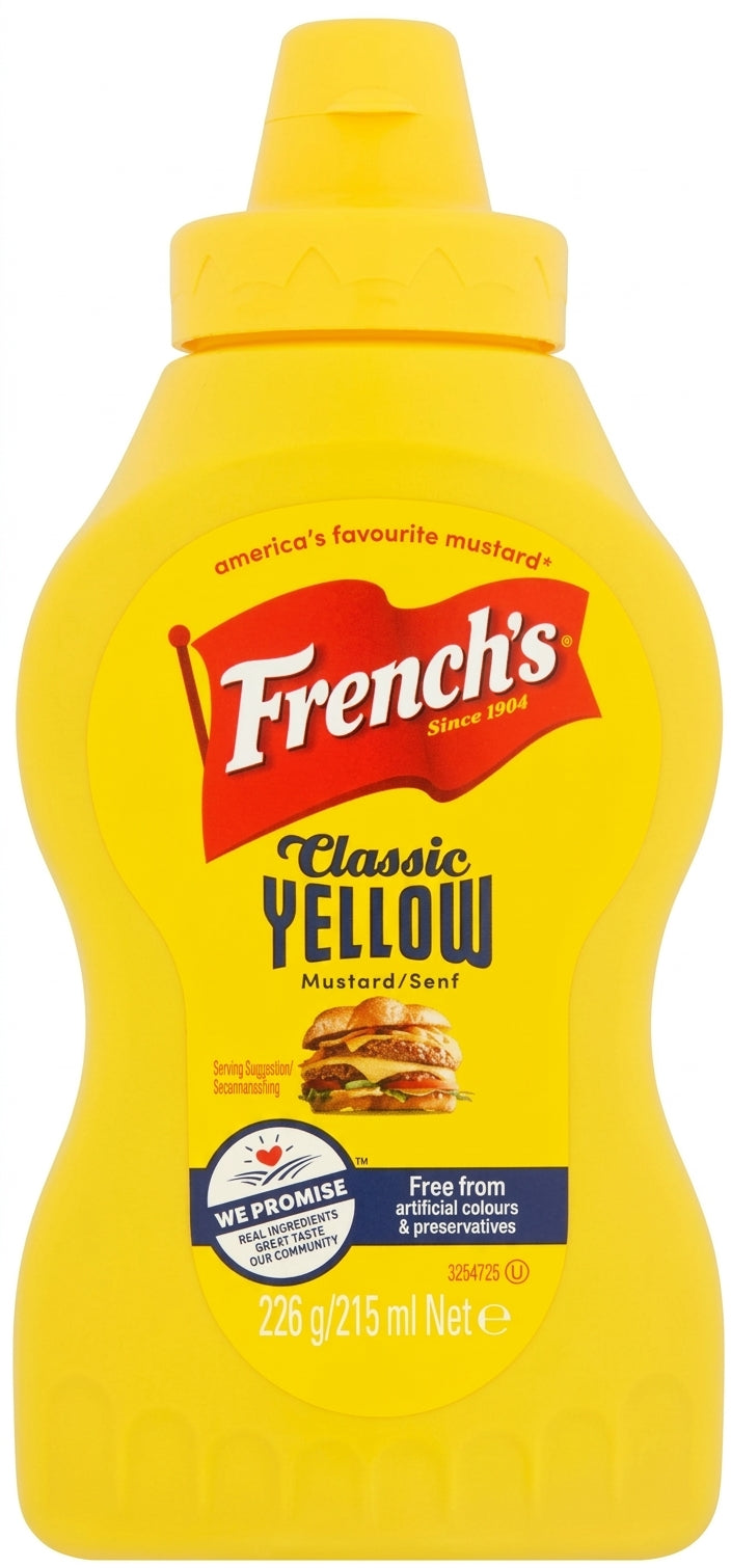 Frenchs Classic Yellow Mustard 226G - World Food Shop