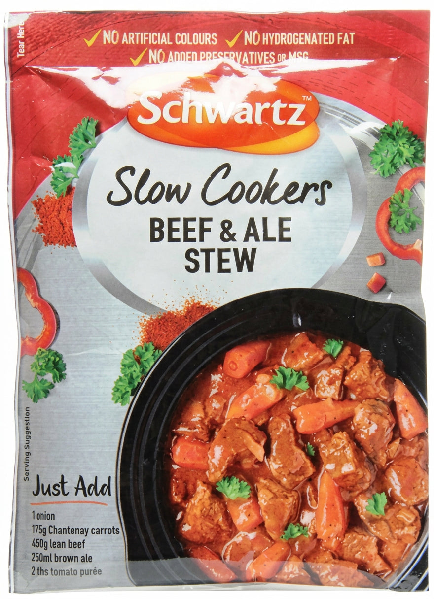 Schwartz Beef & Ale Stew Mix 43G - World Food Shop