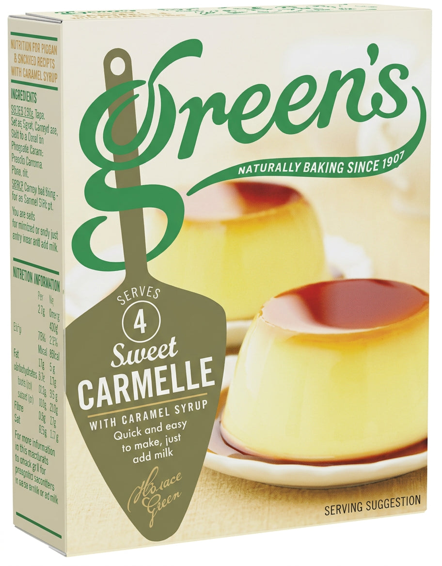 Greens Carmelle Dessert Mix 70G - World Food Shop