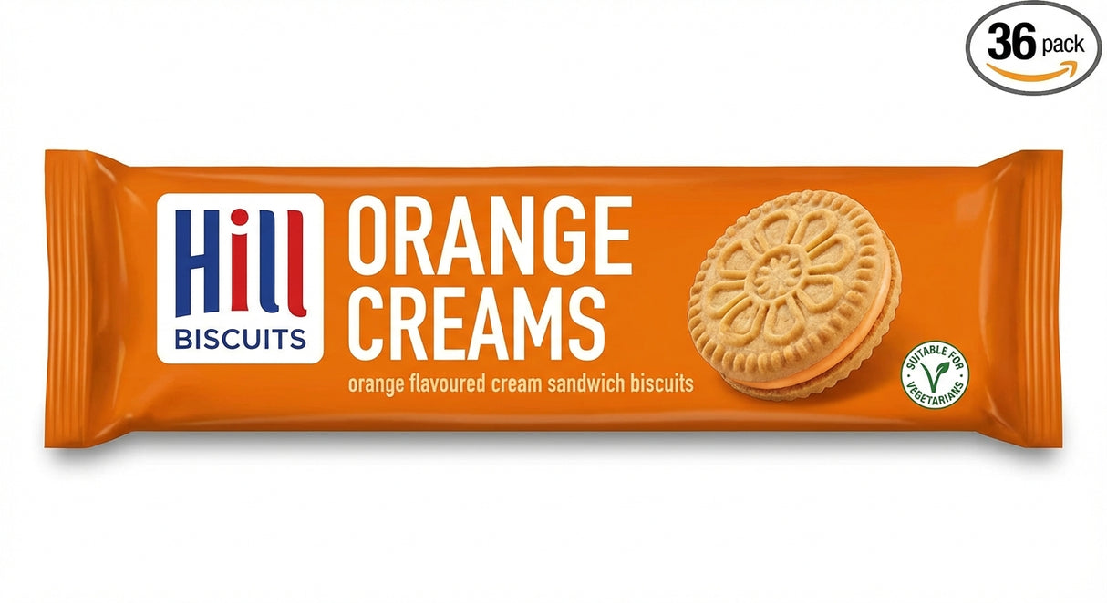 Hill Biscuits Orange Creams 150G
