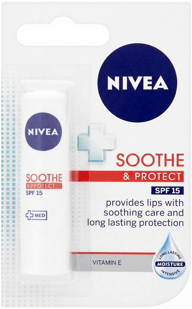 Nivea Soothe & Protect Lip Balm 4.8g