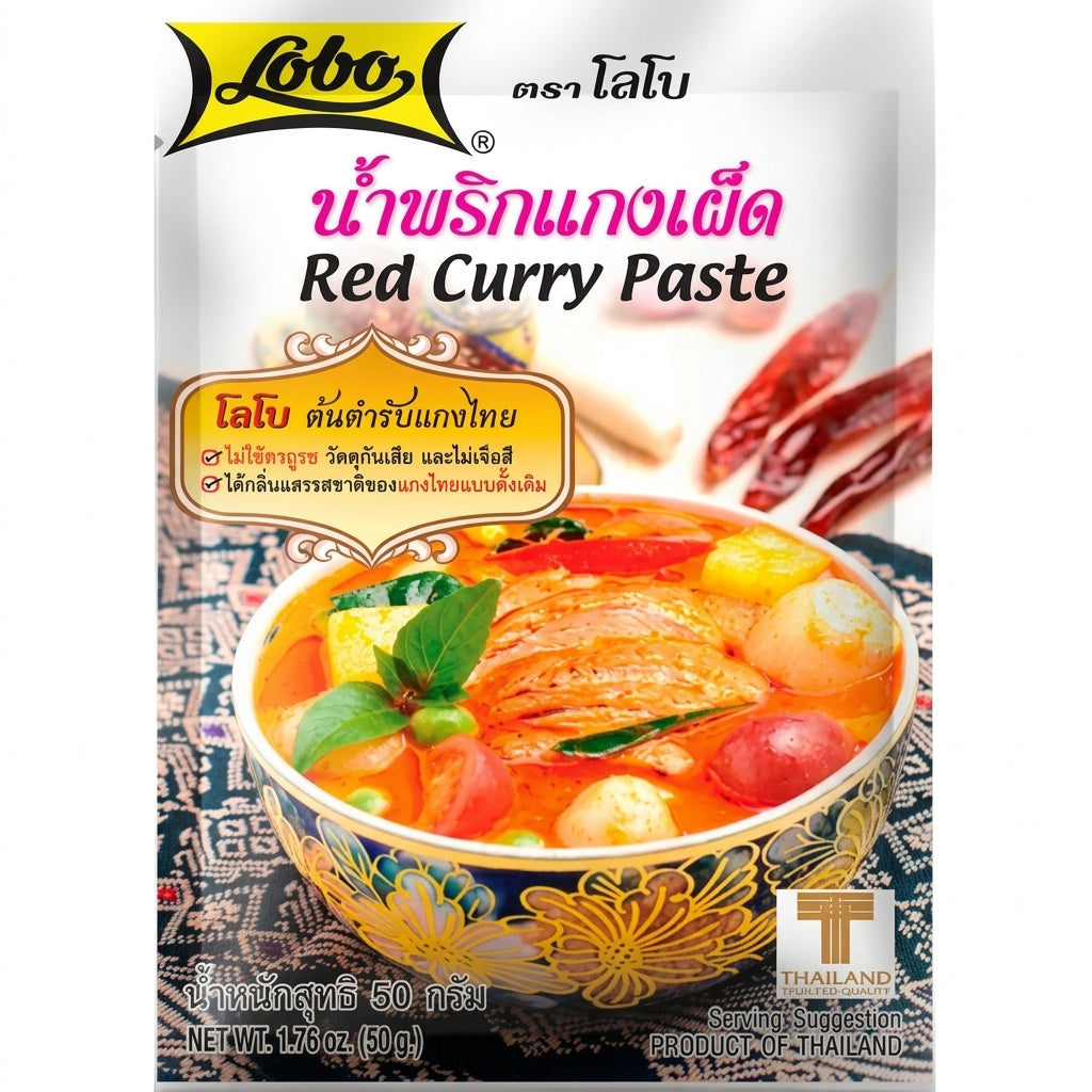 Lobo Red Curry Paste 50G