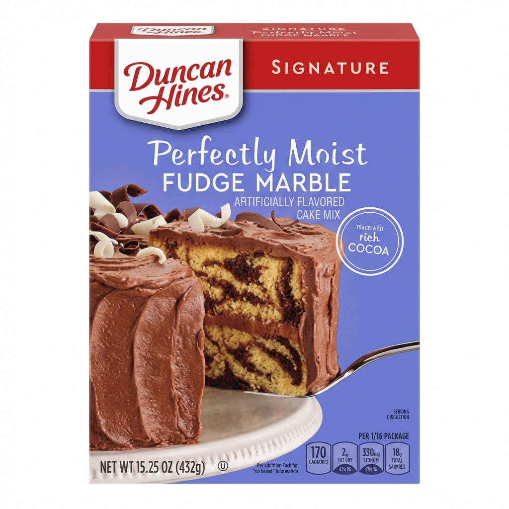 Duncan Hines Fudge Marble 15.25oz