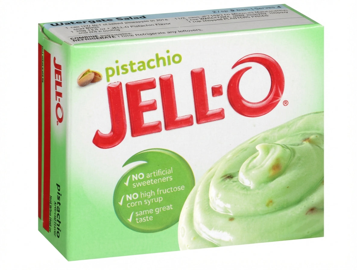 Jell-O Pistachio Pudding Instant Mix 3.4oz