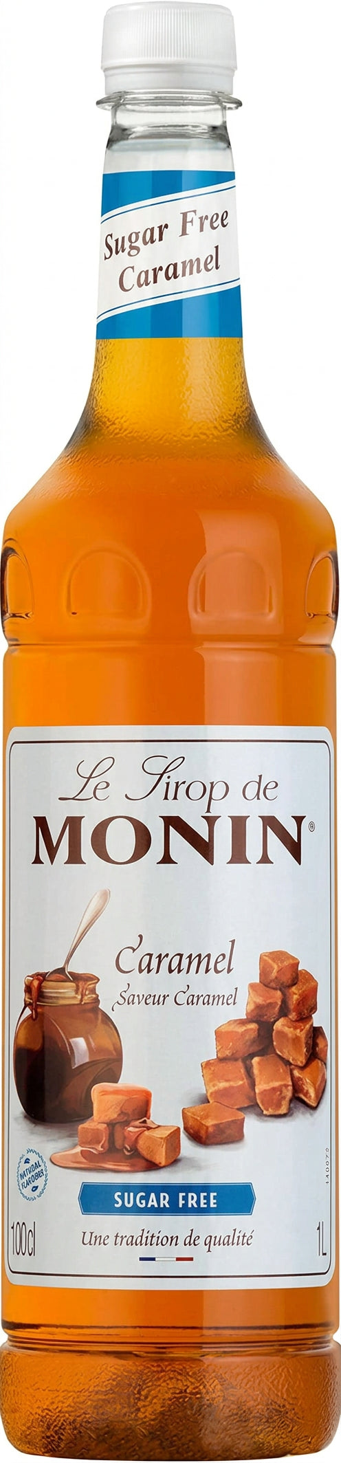 Monin Caramel Sugar Free Syrup 1ltr