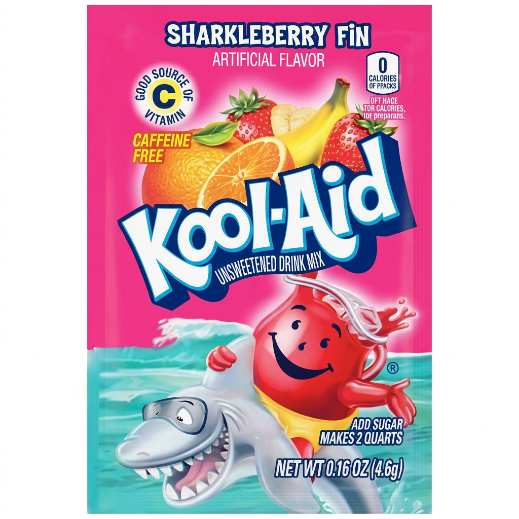 Kool Aid Sharkleberry Fin 2QT