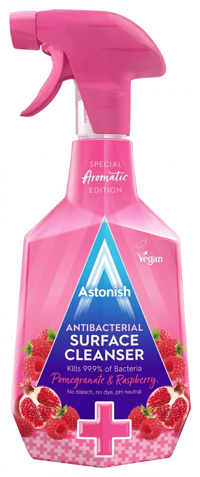 Astonish Antibacterial Cleanser Spray Pomegranate & Raspberry 750ML