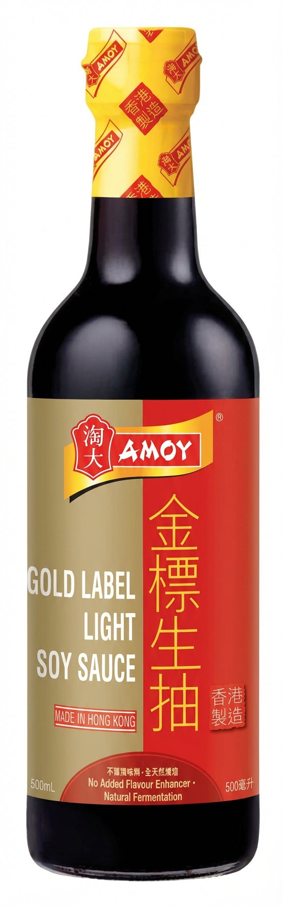 Amoy Gold Label Light Soy Sauce 500ML
