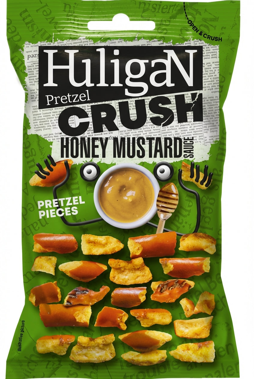 Huligan Pretzel Crush Honey Mustard Sauce 65G