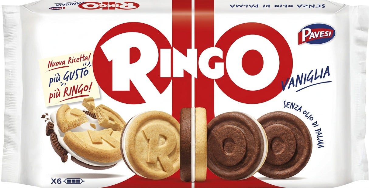 Pavesi Ringo Fam. Vaniglia 330G