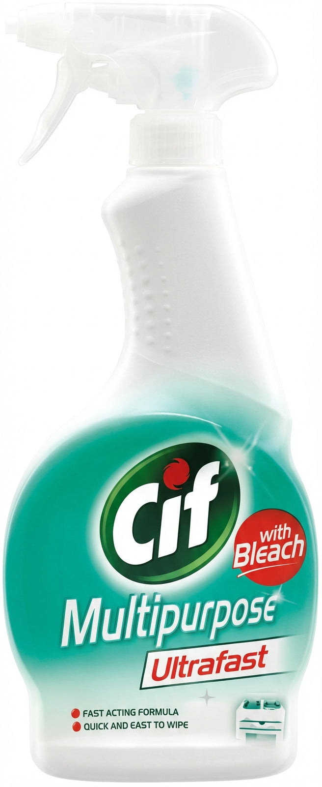 CIF Ultrafast Multipurpose Bleach 450ML