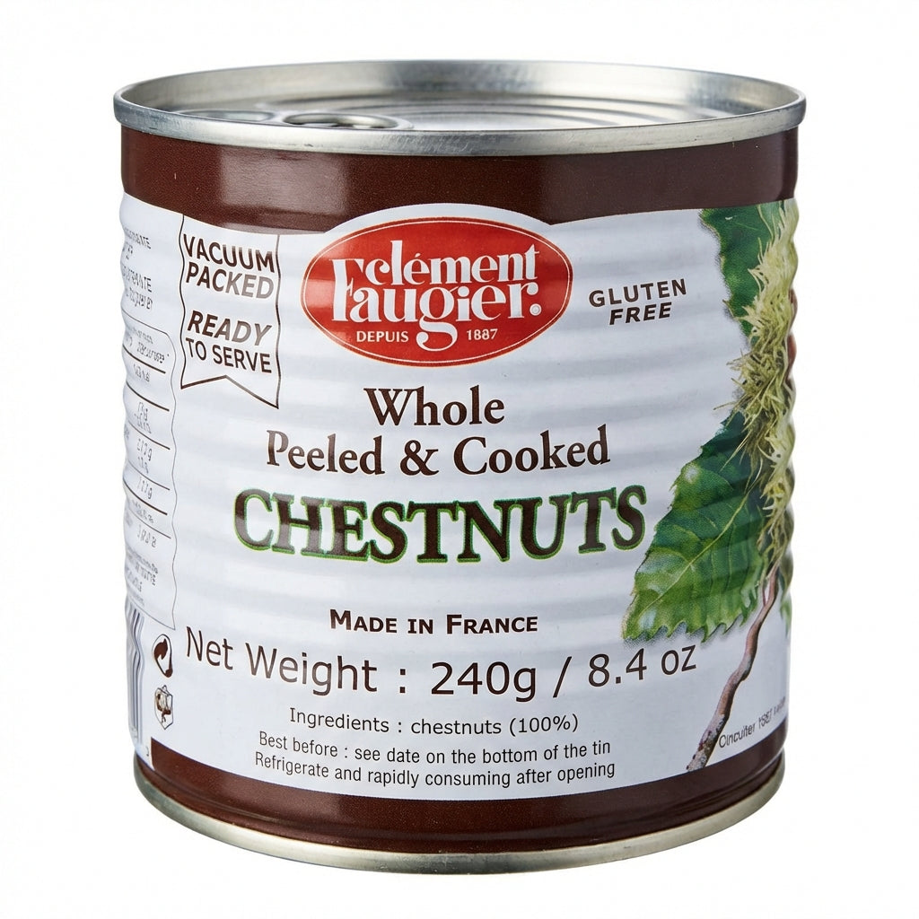 Clement Faugier Whole Peeled Chestnuts 240g