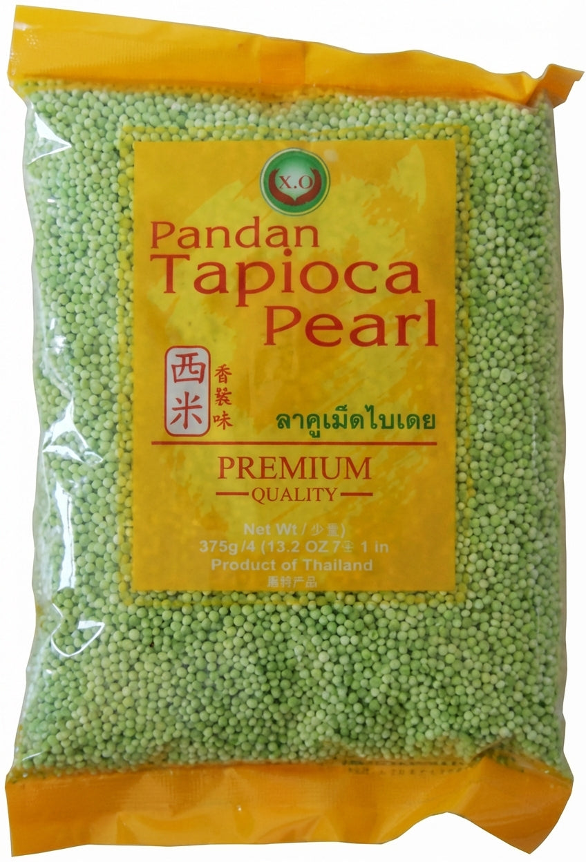 XO Tapioca Pearl "S" Pandan 375G