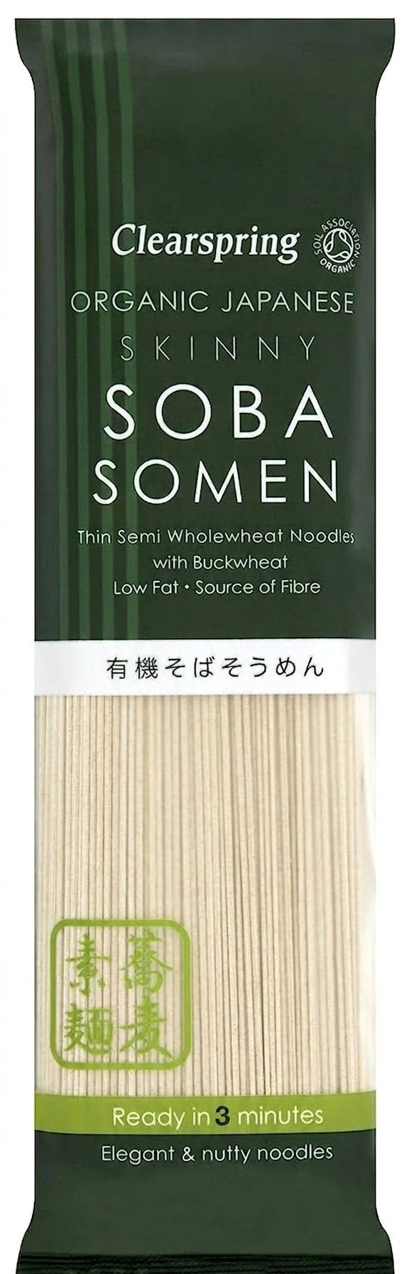 Clearspring Skinny Soba Somen Noodles 200G