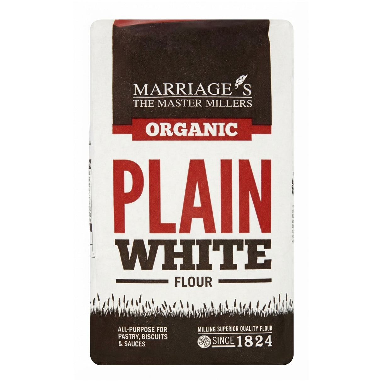 Marriage Millers Organic Plain White 1KG