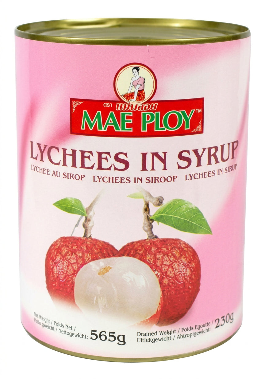 Mae Ploy Lychee In Syrup 565G