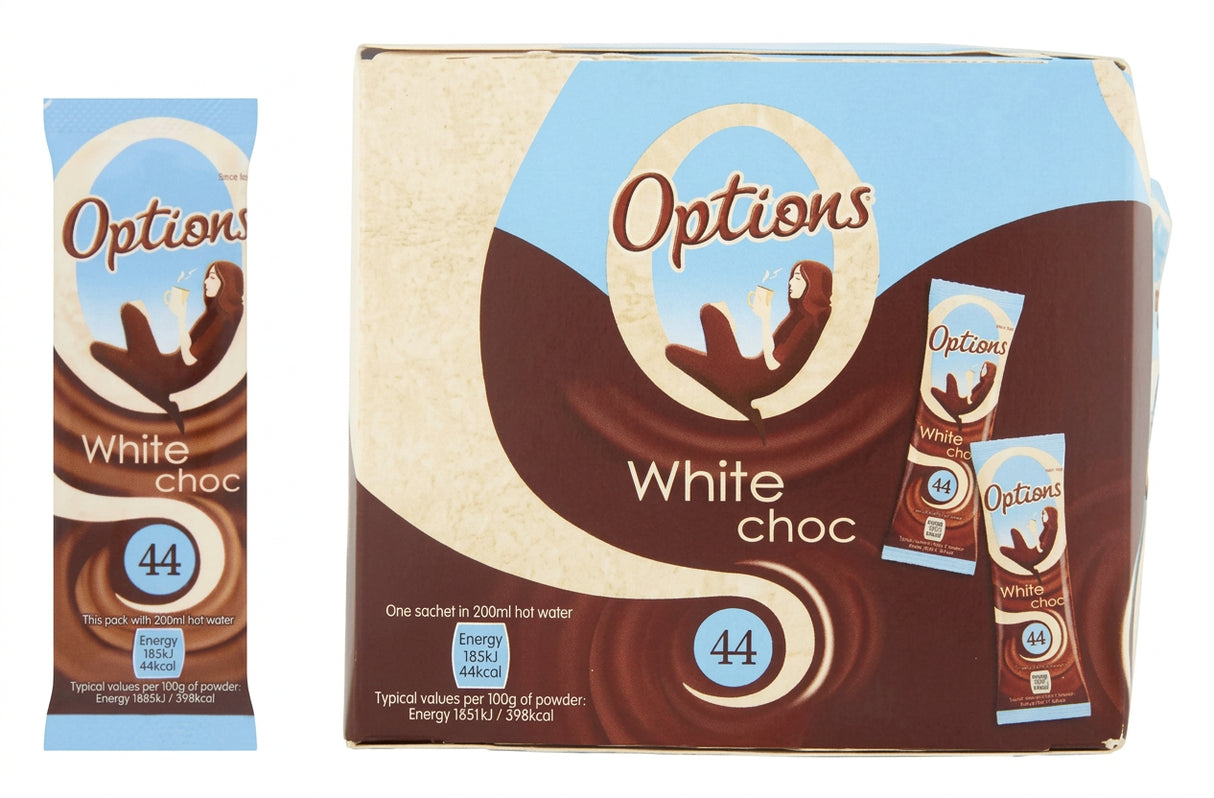 Options White Chocolate 11G (Case 30)