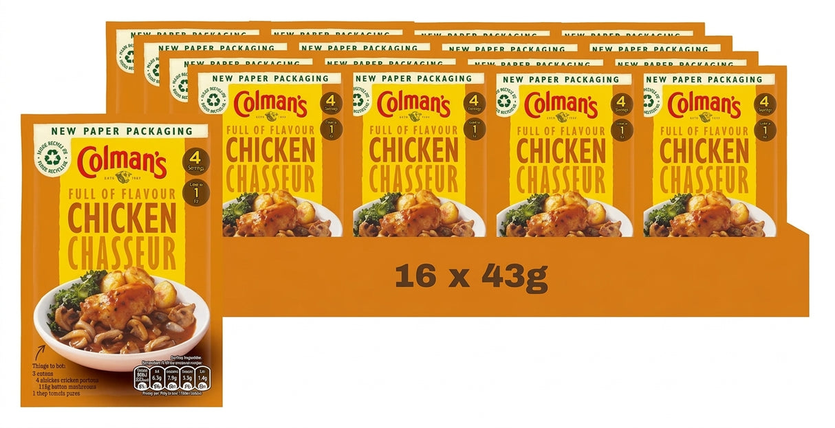 Colman's Chicken Chasseur Mix 43G (Case 16)