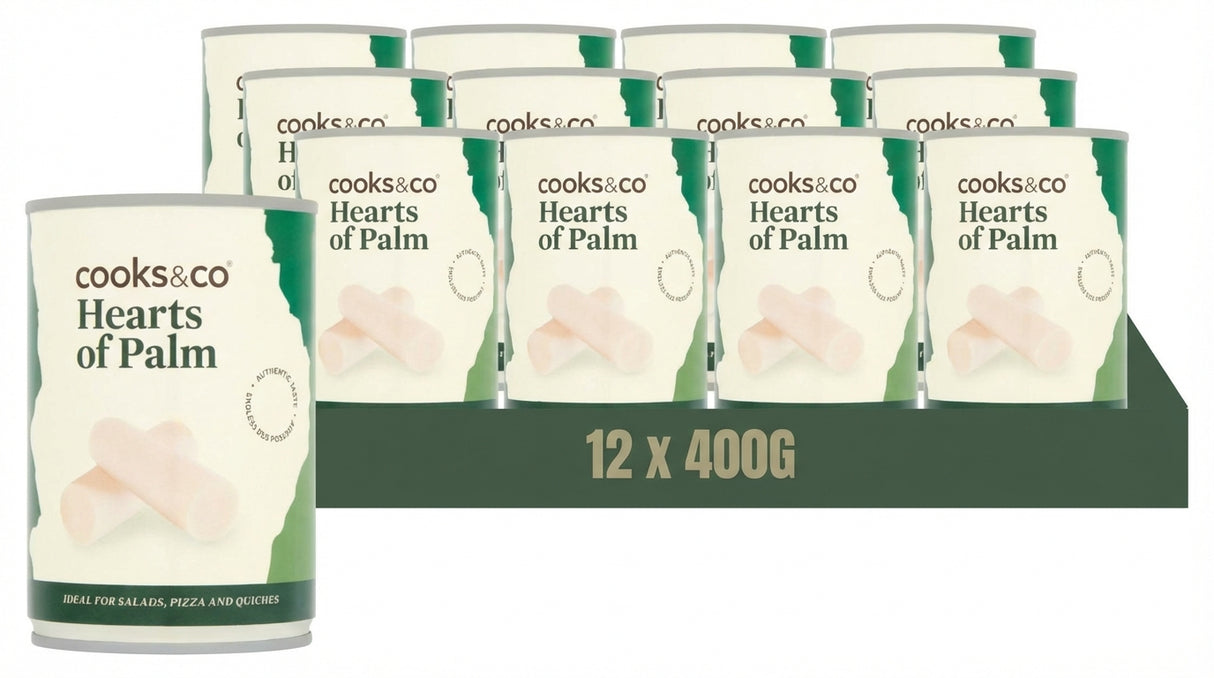 Cooks & Co Hearts Of Palm 400G (Case of 12)
